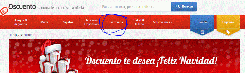 Cabecera dscuento.com